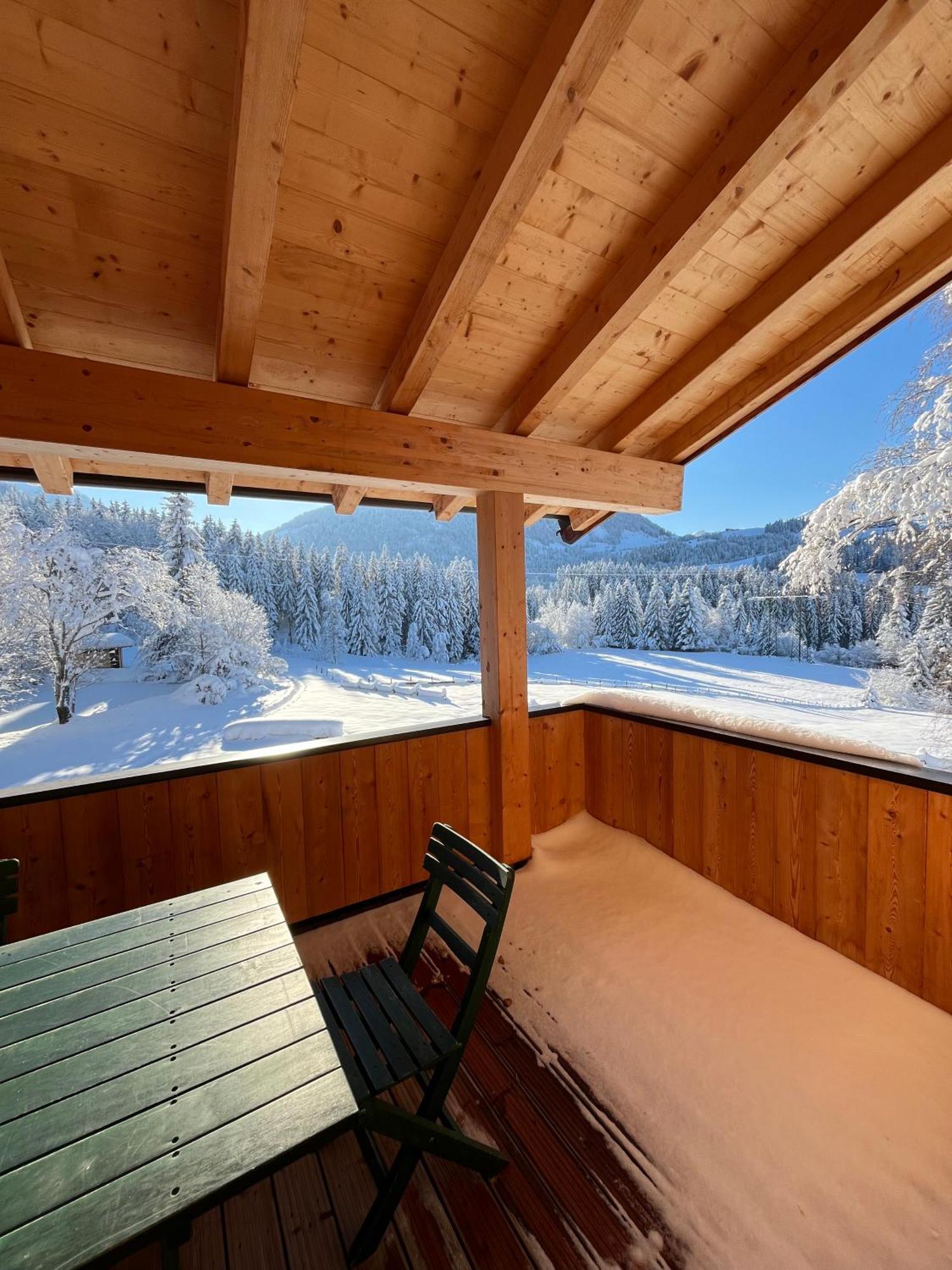 Ferienwohnung Remise Am Reitl Fieberbrunn Exteriör bild