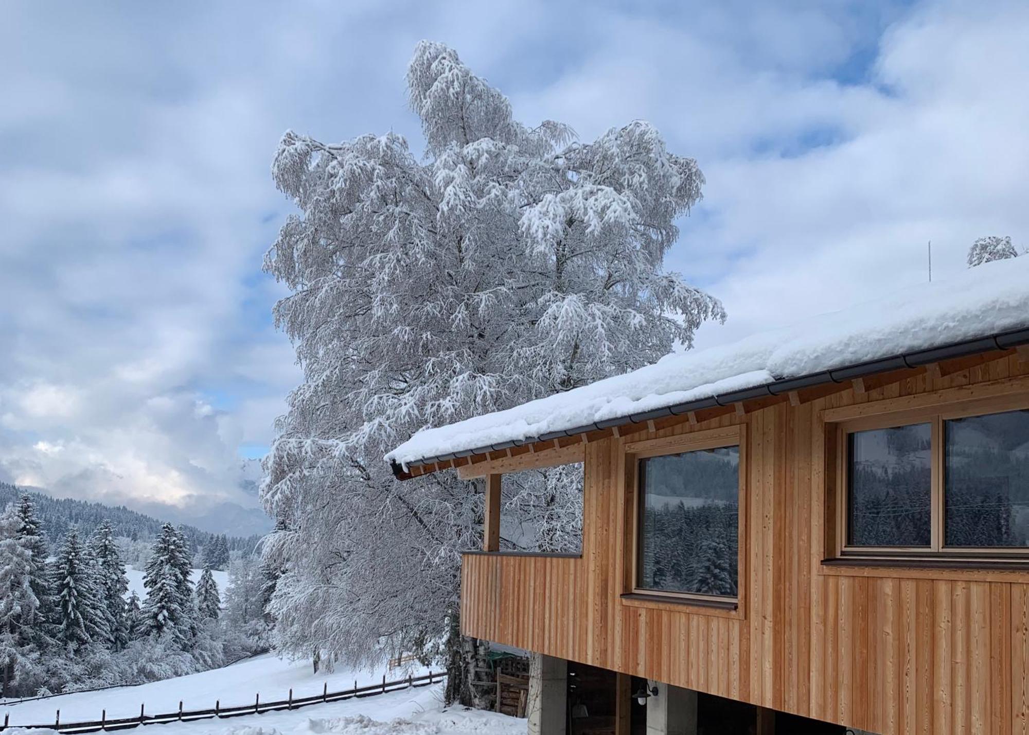 Ferienwohnung Remise Am Reitl Fieberbrunn Exteriör bild